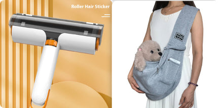 Two-Way Pet Hair Remover Lint Roller for sofa