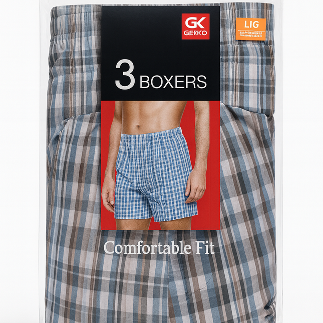 men's plaid boxer shorts