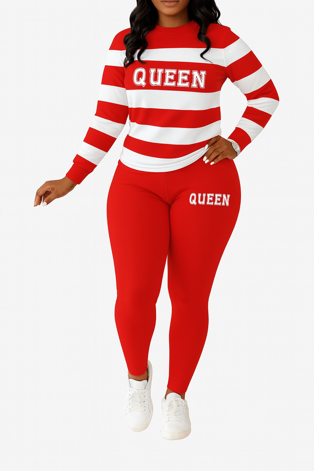 Women’s  QUEEN Two-Piece Outfit
