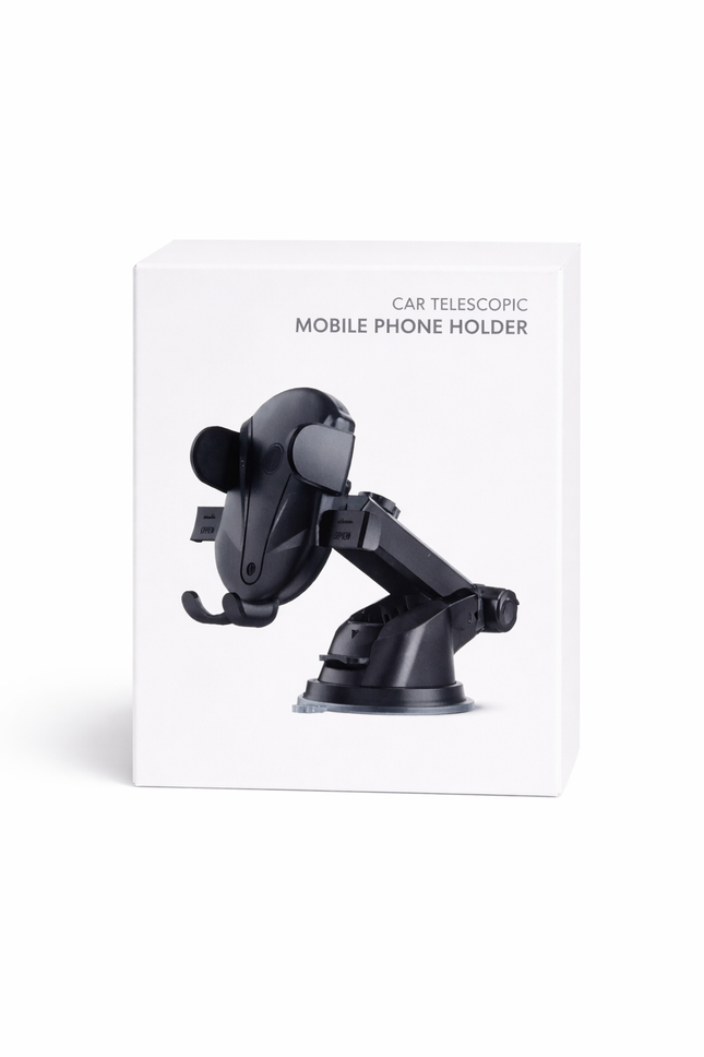 360° One-Button Pop-Up Suction Cup Phone Holder