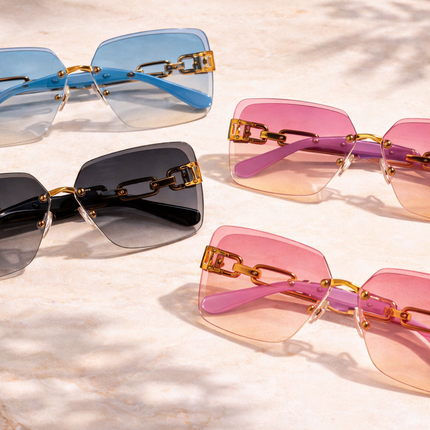 Luxury Chain Frameless Sunglasses