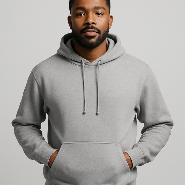 Men’s Navy Blue Hoodie – Classic Casual Pullover Sweatshirt