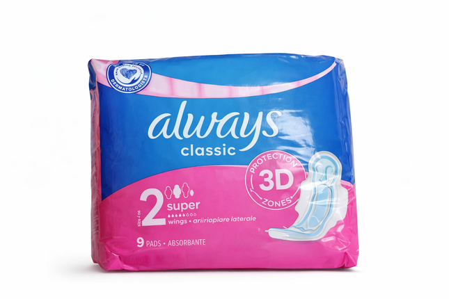 Always Maxi Overnight Pads – Size 4 (16 Pads)