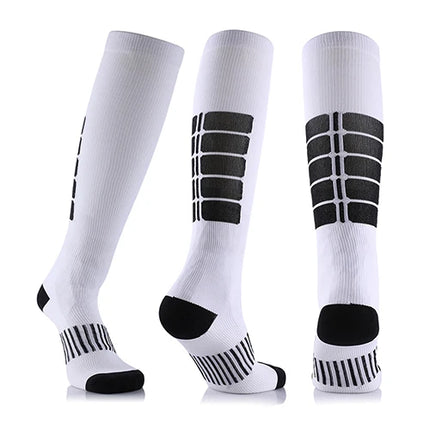 Compression Socks Fit For Sports Black compression socks Anti Fatigue Pain Relief Knee High Stockings Men Women