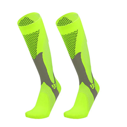 Compression Socks Fit For Sports Black compression socks Anti Fatigue Pain Relief Knee High Stockings Men Women