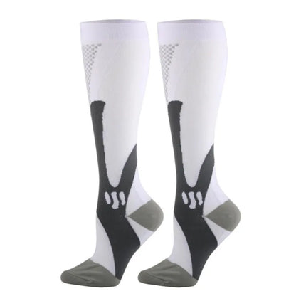 Compression Socks Fit For Sports Black compression socks Anti Fatigue Pain Relief Knee High Stockings Men Women
