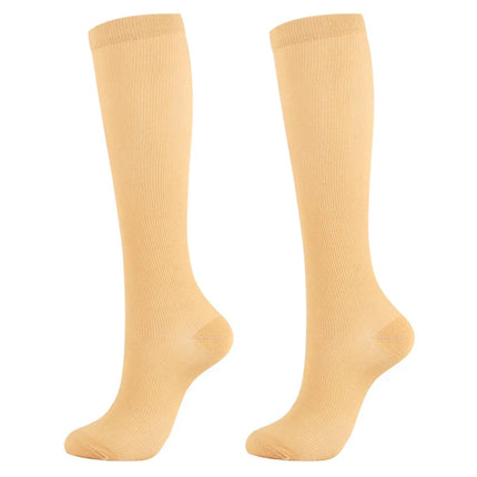 Compression Socks Fit For Sports Black compression socks Anti Fatigue Pain Relief Knee High Stockings Men Women