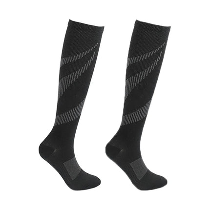 Compression Socks Fit For Sports Black compression socks Anti Fatigue Pain Relief Knee High Stockings Men Women
