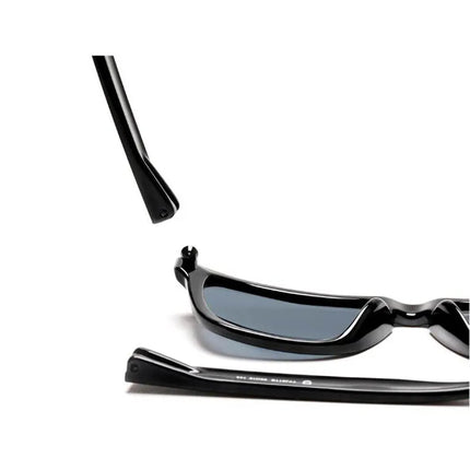 Xiaomi Mijia Classic Square Polarized Sunglasses TAC Lenses Sunglasses One-Piece Nose Pad Design Retro Light Frame Screwless