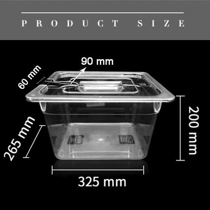 BioloMix Sous Vide 11L Container Bath with Lid for Circulator Sous Vide Culinary  Cooker Fits Most of Sous vide ooker