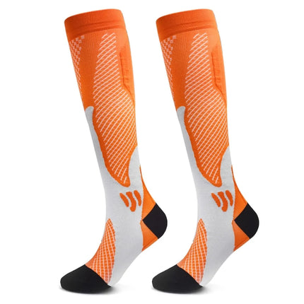 Compression Socks Fit For Sports Black compression socks Anti Fatigue Pain Relief Knee High Stockings Men Women