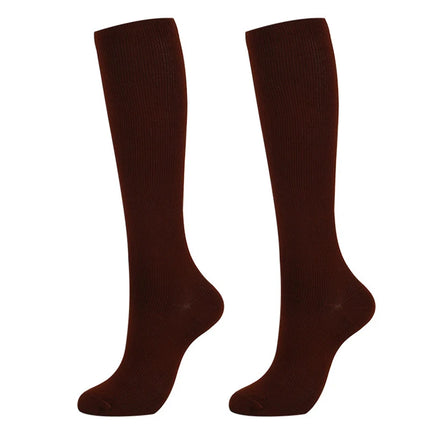 Compression Socks Fit For Sports Black compression socks Anti Fatigue Pain Relief Knee High Stockings Men Women