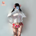 Bikini + blouse / S (40.00 kg-49.00 kg