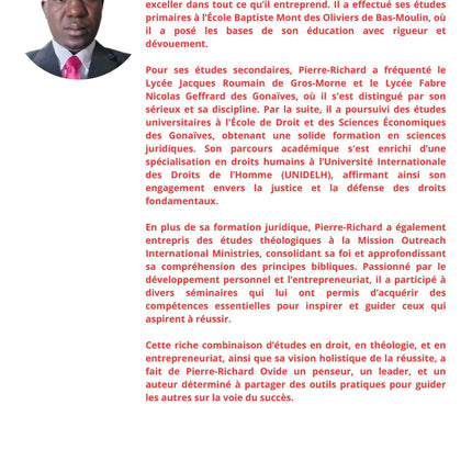 OU SE TROUVE LA VOIE DU SUCCES?