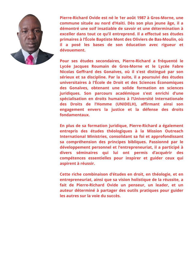 OU SE TROUVE LA VOIE DU SUCCES?