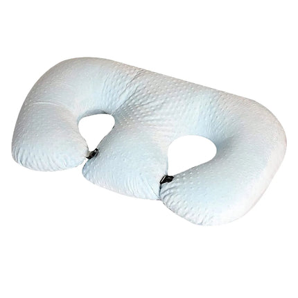 Pregnancy Pillow Twin Anti-spitting Feeding Waist Cushion Baby Pillow Multifunctional Nursing Pillow for Breastfeeding Mom