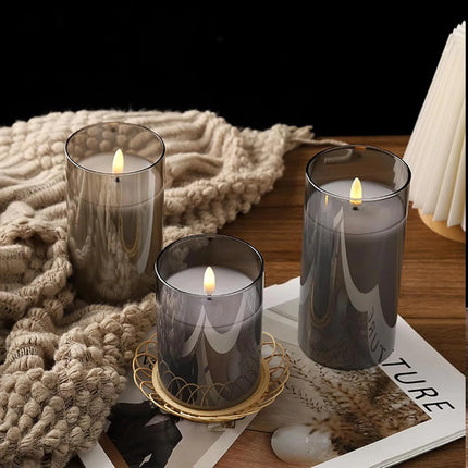 LED Electronic Candle Light Remote Control Candle Full Set For Home Christmas Wedding Decor