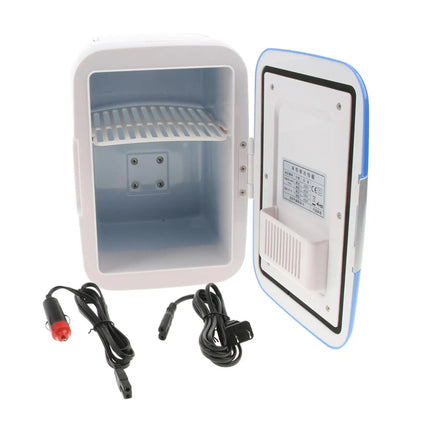 Brand New 4L Portable Mini Fridge Cooler Warmer Electric Refrigerator Blue