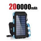 Blue 200000mAh