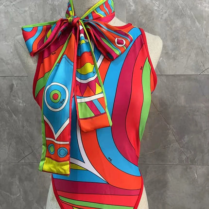 2025 Bikini Headband Swimwear Women's Sexy Swimsuit Designer Brand Lady Beachwear Scarf Bathing Suits