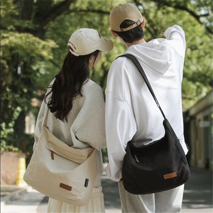 Crossbody bag for women ins trendy simple large capacity men and women backpack couple one shoulder versatile casual student sho