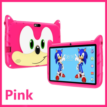 7 Inch  Android 13 Kid Tablet 4GB RAM 64GB ROM 1TB Expand WiFi 4000MAH Battery Dual Camera Children's Gift Kids Software Tablets