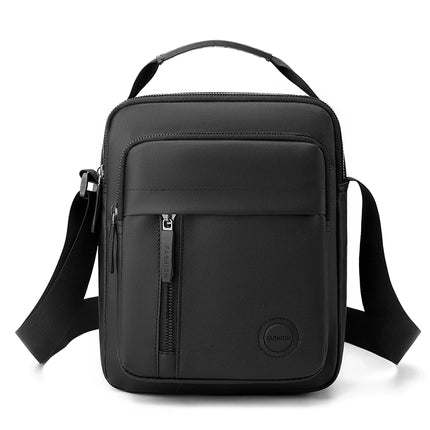 Men's Crossbody Bag - Multi-Compartment Business Shoulder Bag with Adjustable Strap, Compact Design for Travel & Everyday Use