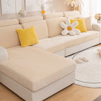 Rice white / Single Seat Cover S