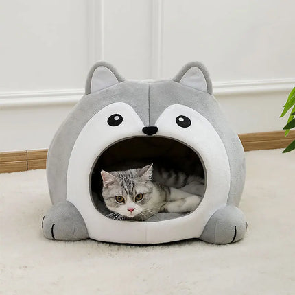 Very Soft Cat Bed Pet Basket Cat House Sofa Small Dog Lounger Cushion Kittens Cave Puppy Mat House Tent Bed Supplies For Cats