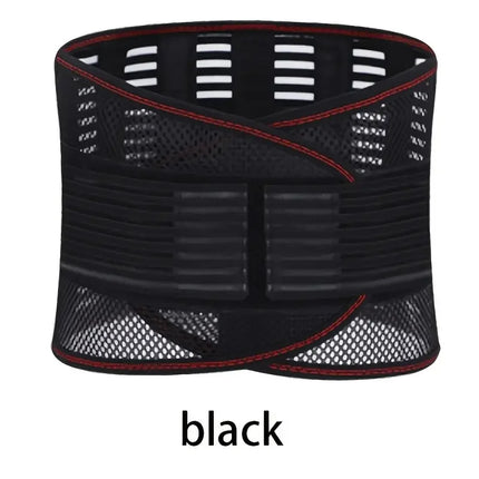 Lumbar Support Belt Anti-Skid Back Braces Waist Belt for Men Women Work Lower Back Pain Relief Spine Lumbar Support Belt