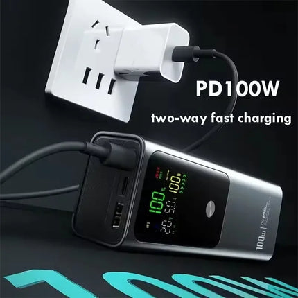 20000mAh External Battery PD100W Power Bank High Capacity Fast Charging Portable Charger Powerbank for Laptop IPhone Xiaomi