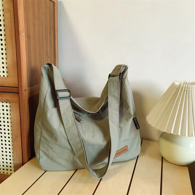 Crossbody bag for women ins trendy simple large capacity men and women backpack couple one shoulder versatile casual student sho