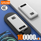 White 100000mAh