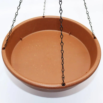 Hanging Bird Feeder Outdoor Bath Tray Bird Water Drinker Outdoor Feeder Garden Yard Decoration Plastic Bird Feeder Pet Supplies