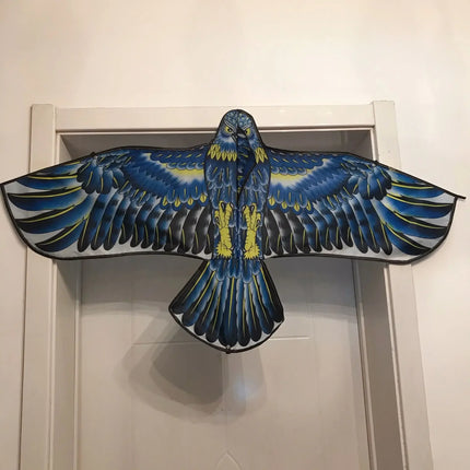 Emulation Flying Hawk Kite Bird Scarer Drive Bird Kite for Garden Scarecrow Yard Repeller