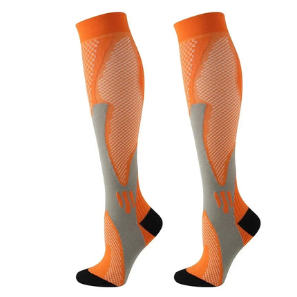 Compression Socks Medical Blood Circulation Diabetes Pregnancy Outdoor Running Natural Hiking Varicocele Calf Edema Elastic Sock