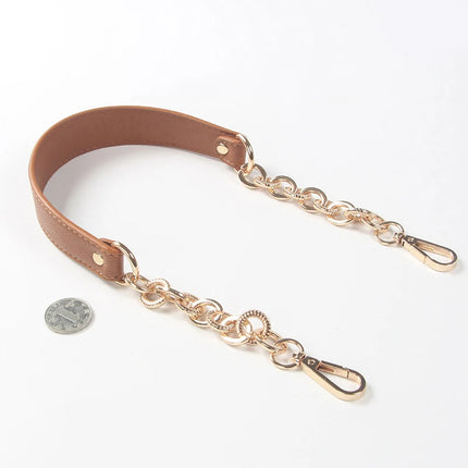 Lady Shoulder Bag Straps Replacement Handbag Chains PU Leather Bag Strap Long Belts Bags Handle Gold Silver Buckle Purse Straps