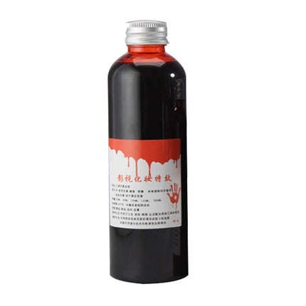 Halloween Emulation Fake Props Makeup Blood 100ml Blood Whole Cosplay Prank Props Makeup Person Plasma Fake