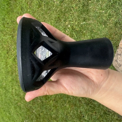 Silicone Glass Tobacco Bowl for Shisha Hookah Charcoal Holder Chicha  Narguile Sheesha Accessories