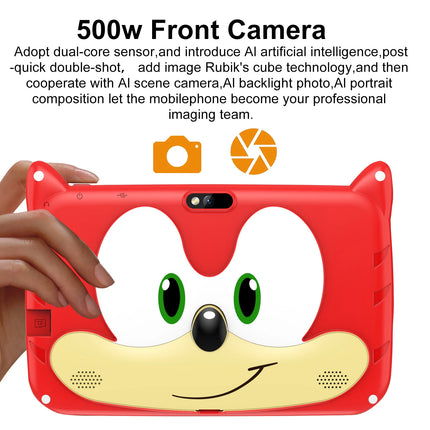 7 Inch  Android 13 Kid Tablet 4GB RAM 64GB ROM 1TB Expand WiFi 4000MAH Battery Dual Camera Children's Gift Kids Software Tablets