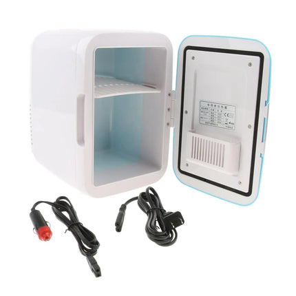 Brand New 4L Portable Mini Fridge Cooler Warmer Electric Refrigerator Blue