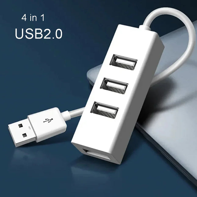 USB Hub USB 3.0 4 PORT Type C HUB High Speed Data cable Convertor adapter Support Multi Systems Plug and Play USB Adapter