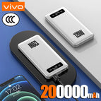White 200000mAh