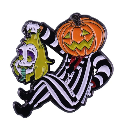 Halloween Horror Enamel Pins – Spooky Lapel & Backpack Badges