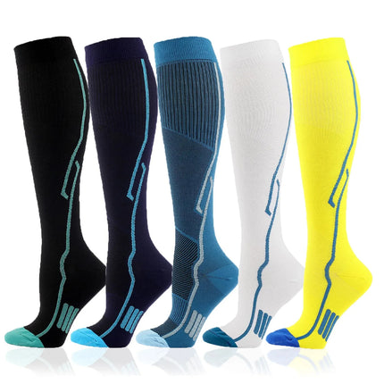 Compression Socks Medical Blood Circulation Diabetes Pregnancy Outdoor Running Natural Hiking Varicocele Calf Edema Elastic Sock