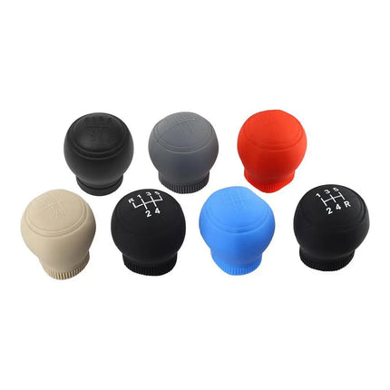 1PC Universal Silicone Car Gear Shift Sleeve Automatic Gear Grip Shift Non Slip Grip Handle Case Wear-resistant Gear Rod Cover