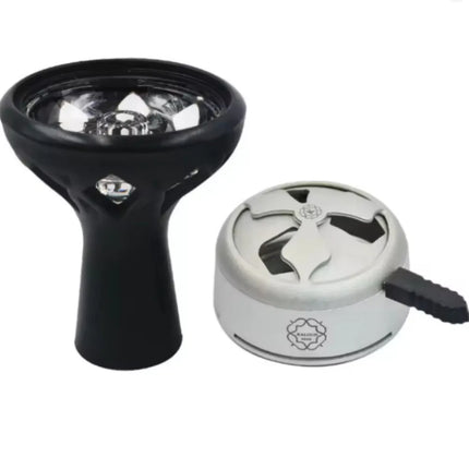 Silicone Glass Tobacco Bowl for Shisha Hookah Charcoal Holder Chicha  Narguile Sheesha Accessories