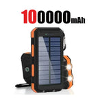 Orange 100000mAh
