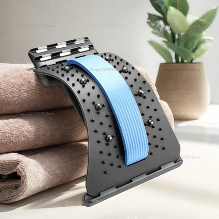 Lumbar Soothing Device Fitness Lumbar Massager Support Relaxation Tool Stretcher for Spine Pain Relief Massageador Equipment