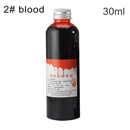 Halloween Emulation Fake Props Makeup Blood 100ml Blood Whole Cosplay Prank Props Makeup Person Plasma Fake